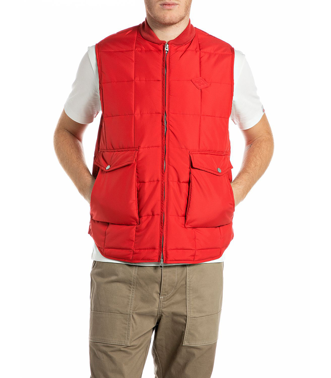 リサイクルリップストップポリ ベスト